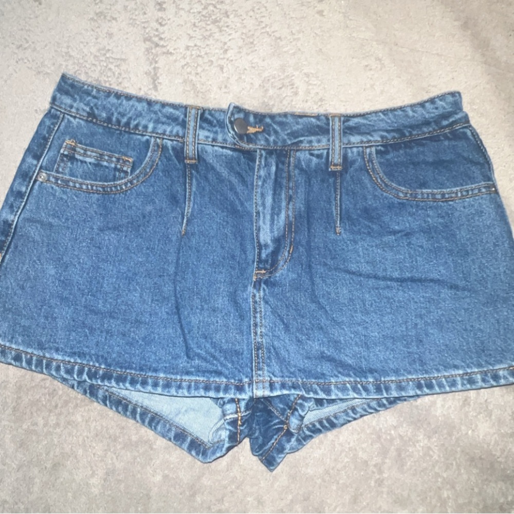 Altar'd State Classic Blue Jean Skirt